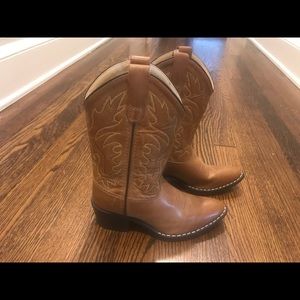 Old West kids western boy boots